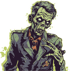 Viral Vectors Exploring the Spread of Zombie Contagion in Art