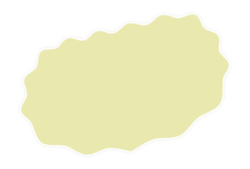 Flat Sticker Label SVG