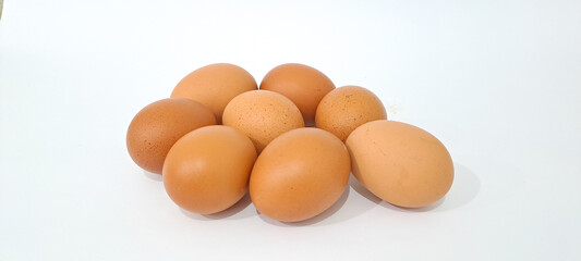 egg isolated on white	
