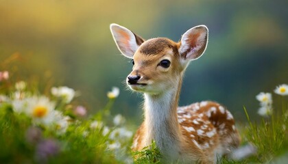 deer in the grass