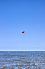 Recreational para sailing in Huron Country - Grand Bend, ON, Canada