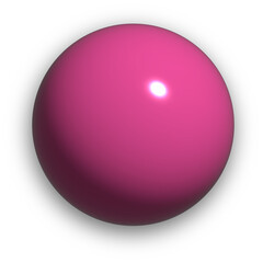 3D colorful spheres with drop shadow.