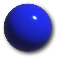3D colorful spheres with drop shadow.