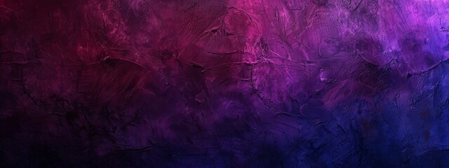 Obraz na płótnie Canvas Deep blue and vivid purple textured overlay, evoking the mysterious depths of space.