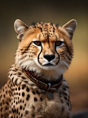 portrait of a cheetah