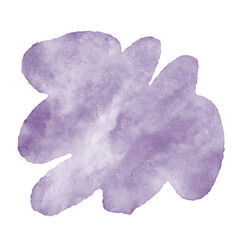 Abstract Shape Blob Decor Watercolour