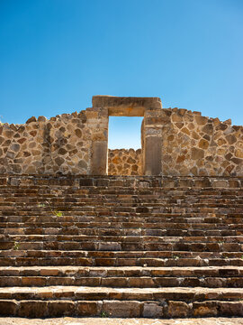 Pyramid Ruins at Monte Alb&aacute;n 