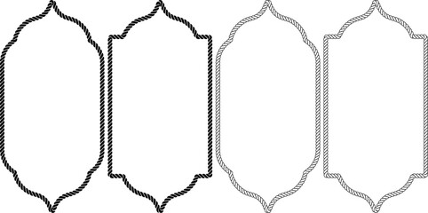 Islamic style frame rope set © Sutana