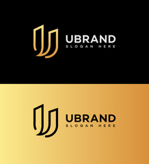 U Letter Logo Icon Brand Identity, U Letter Sign Symbol Template 