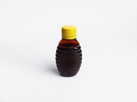 honey bottle in the shape of a bee