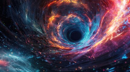 Exploring the Enigmatic Depths of a Multidimensional Psychedelic Black Hole