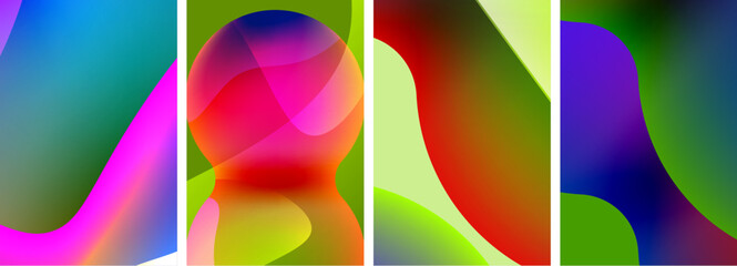 Abstract colors. Abstract backgrounds for wallpaper, business card, cover, poster, banner, brochure, header, website