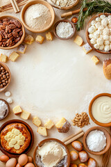 Circle of Pastry Elements, Centered