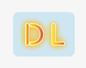 DL logo. DL creative initial latter logo.DL abstract.DL Monogram logo design.Creative and unique alphabet latter logo.