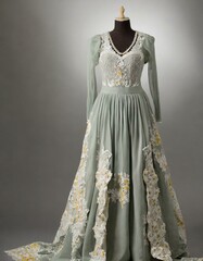 Women's Vintage Wedding Dress