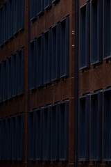 Abstract architecture background. Minimalist of urban building