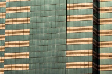 Modern office building exterior. Abstract glass windows