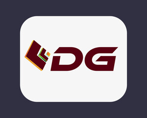 DG logo. DG creative initial latter logo.DG abstract.DG Monogram logo design.Creative and unique alphabet latter logo.
