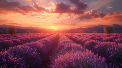 France- Provence- lavender fields - obrazy, fototapety, plakaty