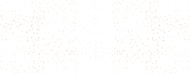 Gold confetti sparkling glitter on a transparent background. Shiny confetti for banner, poster, cover, header, flyer, brochure, website, presentation.