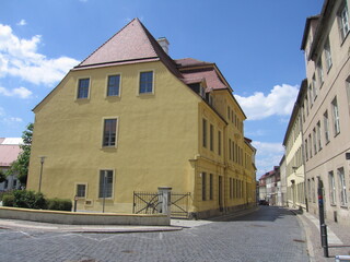 Gasse in der Altstadt von Torgau