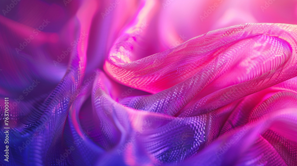 Poster a zoomedin image of the fabric under different lighting conditions displaying its ability to shift b