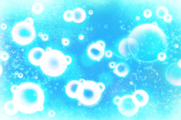 背景素材_イメージ_水色	