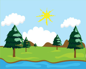 landscape background