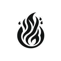 image of a tattoo hot fire flame 