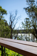 Naklejka premium Out of Focus Riverside