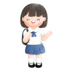 Fototapeta premium Thai Student