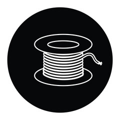 cable icon vector