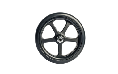 Rolling Fitness: Unveiling the AB Wheel isolated on transparent Background