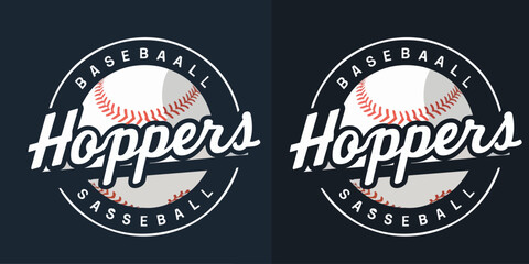 Baseball logo design, Baseball tournament logo sport 