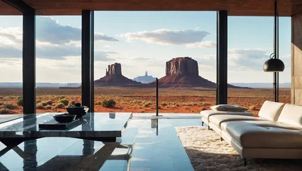 Foto op Canvas View of Monument Valley Architecture  © rouda100