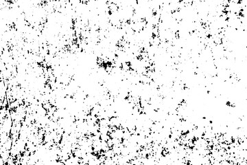 Background of black and white texture. Abstract monochrome pattern of spots, cracks, dots, chips.