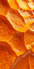Orange texture, 3d, background image for mobile phone, ios, Android, banner for instagram stories,...