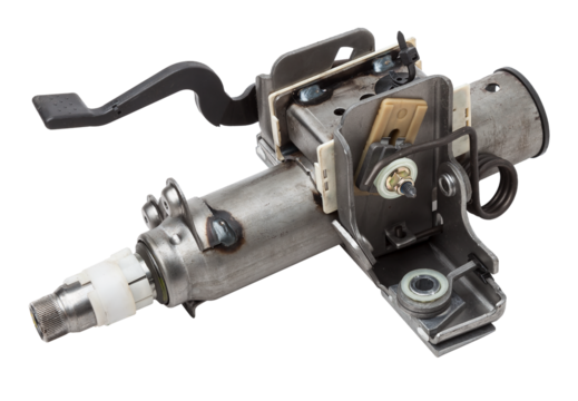 Car steering column - a car control system with the function of transmitting torque from the wheel to gear. Includes ignition switch, direction indicator and light switch, auto undercarriage repair.