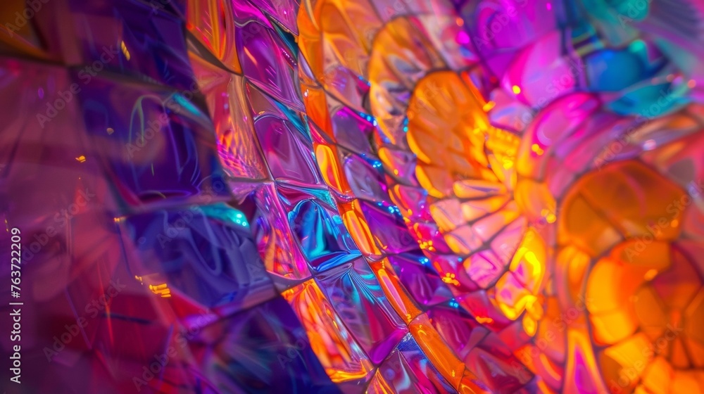 Poster the stadium transforms into a kaleidoscope of colors taking the audience on a visual journey like ne