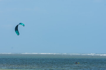 Kite Surfing in Watamu, Near Malindi, Kenya