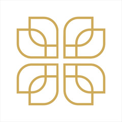 Abstarct Luxury Logo Vector Element