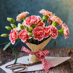 어버이날 카네이션 꽃다발