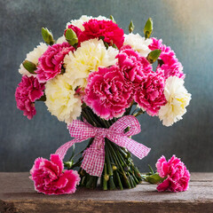 카네이션 꽃다발