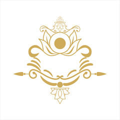 Abstarct Luxury Logo Vector Element