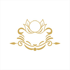 Abstarct Luxury Logo Vector Element