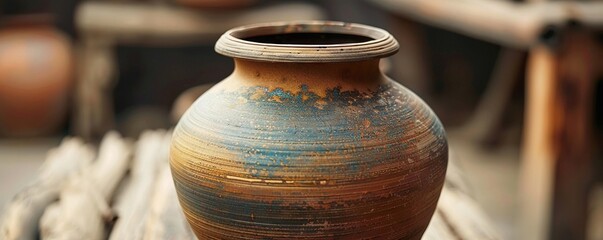 Ancient pottery techniques - obrazy, fototapety, plakaty