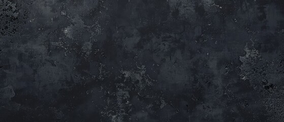 Elegant yet rugged dark grunge texture with a metallic sheen, suitable for sophisticated graphic designs and backgrounds. - obrazy, fototapety, plakaty