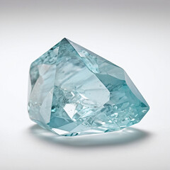 Fototapeta premium Natural stone, minerals of Aquamarine/Aquamarine, Mica, and Albite 