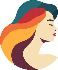 Whimsical Women Playful and Enchanting Portrayals of Feminine Spirit, Joy, and Whimsy in Vector Illustrations