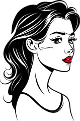 Vector Art Empowering Women to Reach Their Full Potential